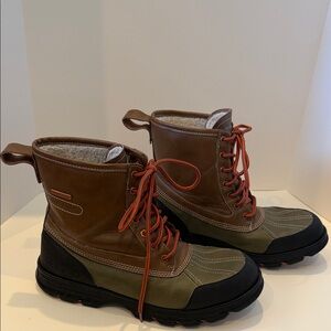 Marc Ecko Men’s All Weather Work Boots Size 11 Water Resistant Lace Up NWOT